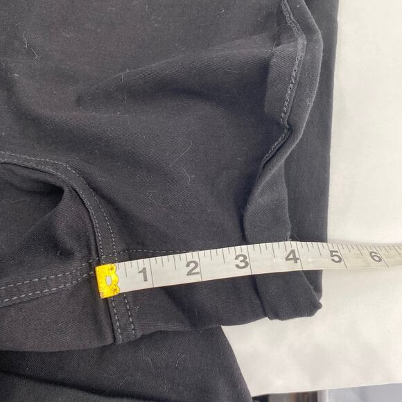 Ava & Viv Black Rolled Hem Jean Shorts Black New 24W - Picture 10 of 10